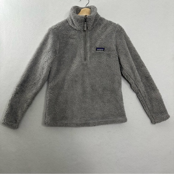 Patagonia Los Gatos Fleece Pullover Womens Small Gray - Picture 1 of 10
